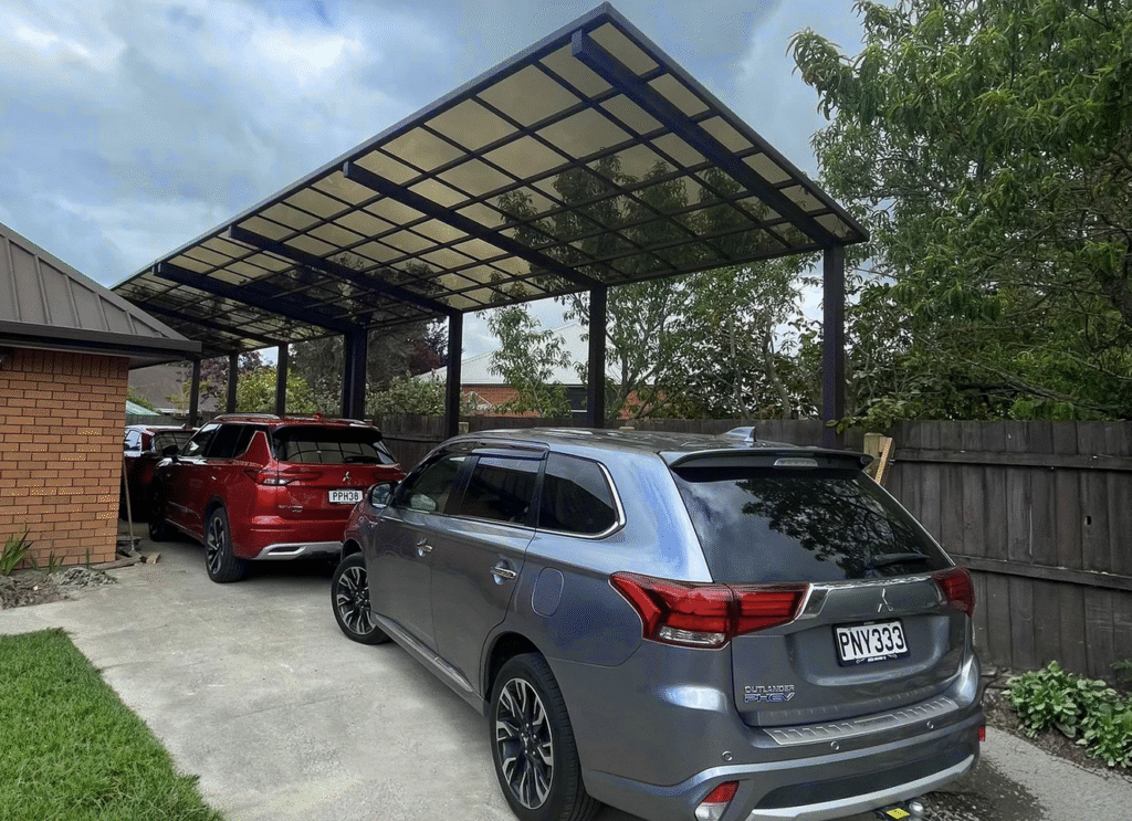 Straight Carport