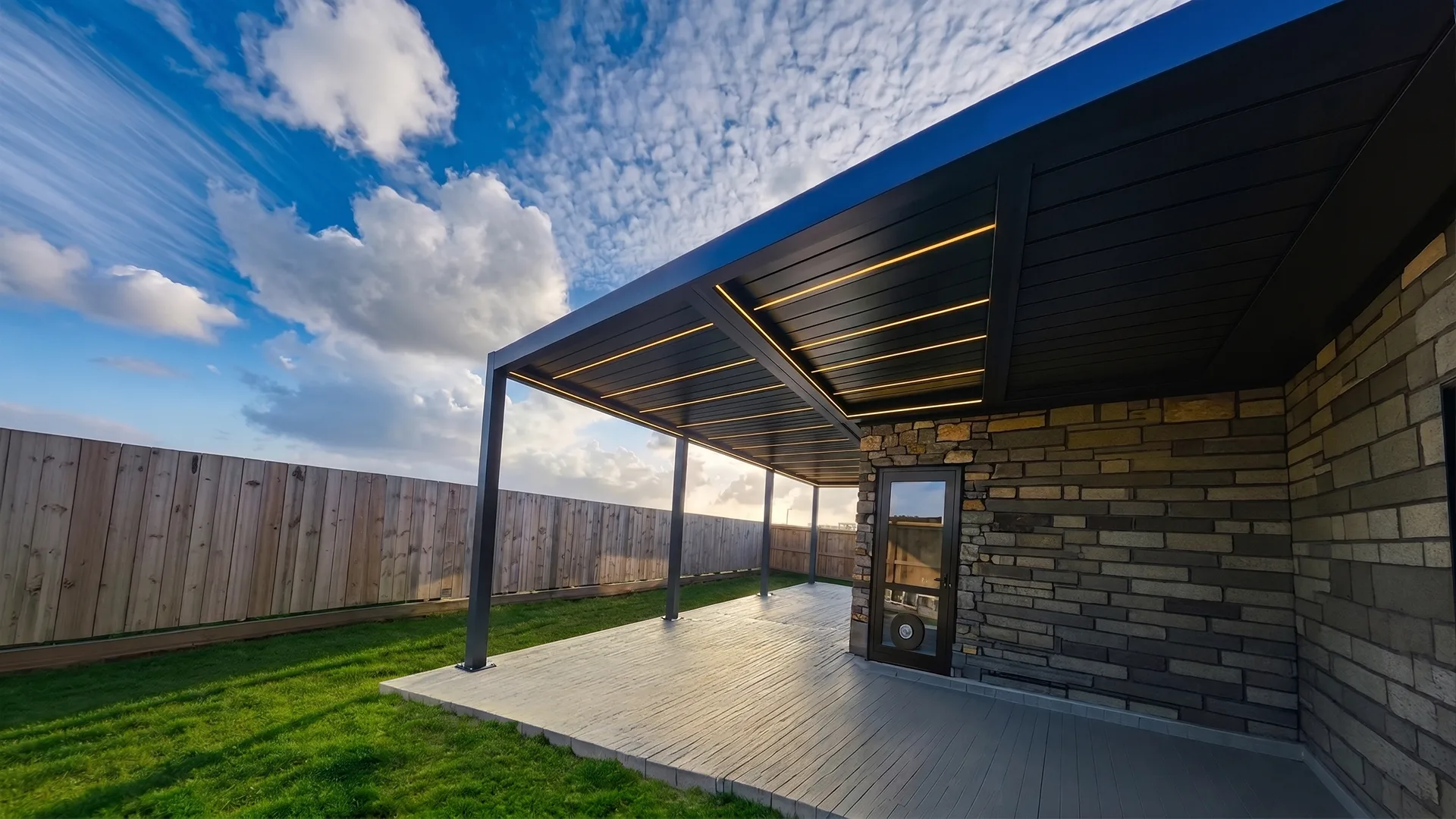 Outdoor Pergola Banner